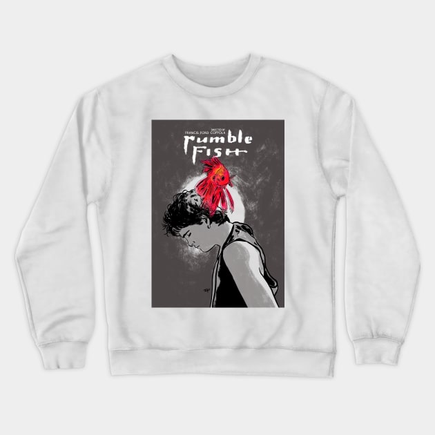 Rumble Fish Crewneck Sweatshirt by IgorFrederico